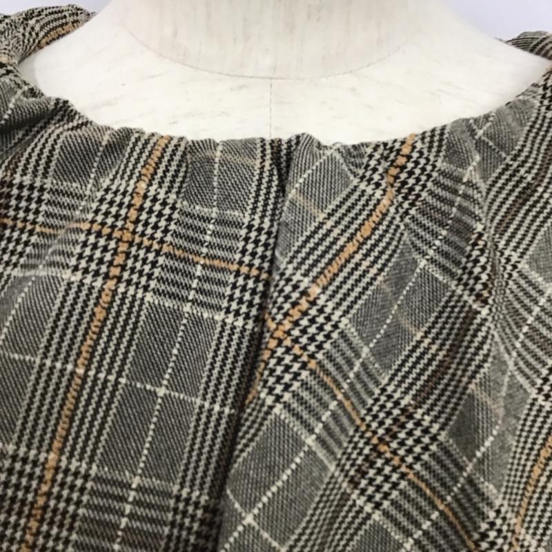 ジーナシス JEANASIS シャツ、ブラウス 長袖 FREE チェック マルチカラー / マルチカラー /  レディース USED 古着 中古 10128441