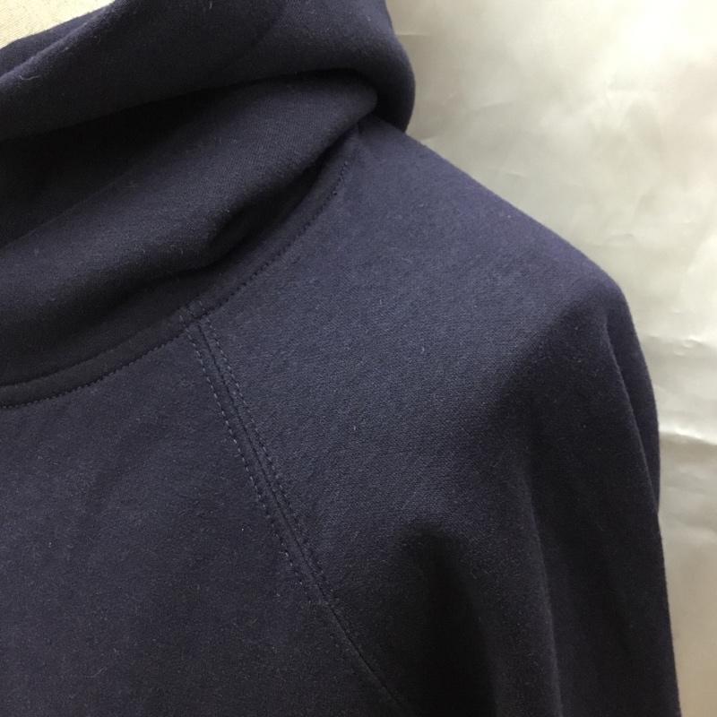 チャンピオン Champion パーカー 長袖 c8-r106 長袖パーカー プルオーバーパーカー XL 無地 紺 / ネイビー /  メンズ USED 古着 中古 10116248