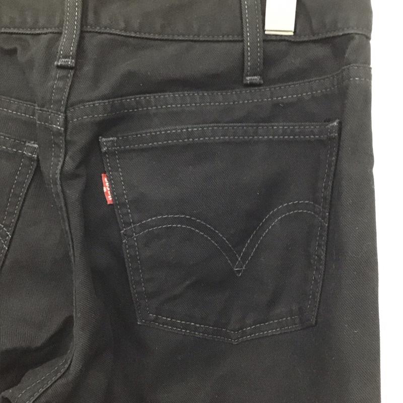 リーバイス Levi s パンツ デニム、ジーンズ デニムパンツ スリムパンツ カジュアルパンツ ストレッチパンツ 31インチ 無地 黒 / ブラック /  メンズ USED 古着 中古 10142335