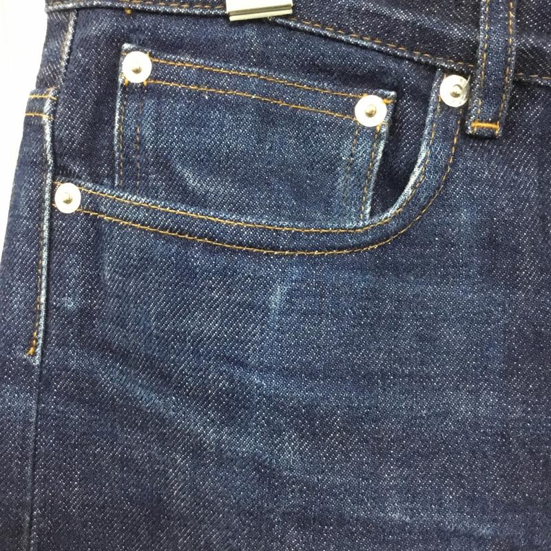 アーペーセー A.P.C. パンツ デニム、ジーンズ デニムパンツ スリムパンツ ストレートジーンズ 31インチ 無地 インディゴ / インディゴ /  メンズ USED 古着 中古 10110005