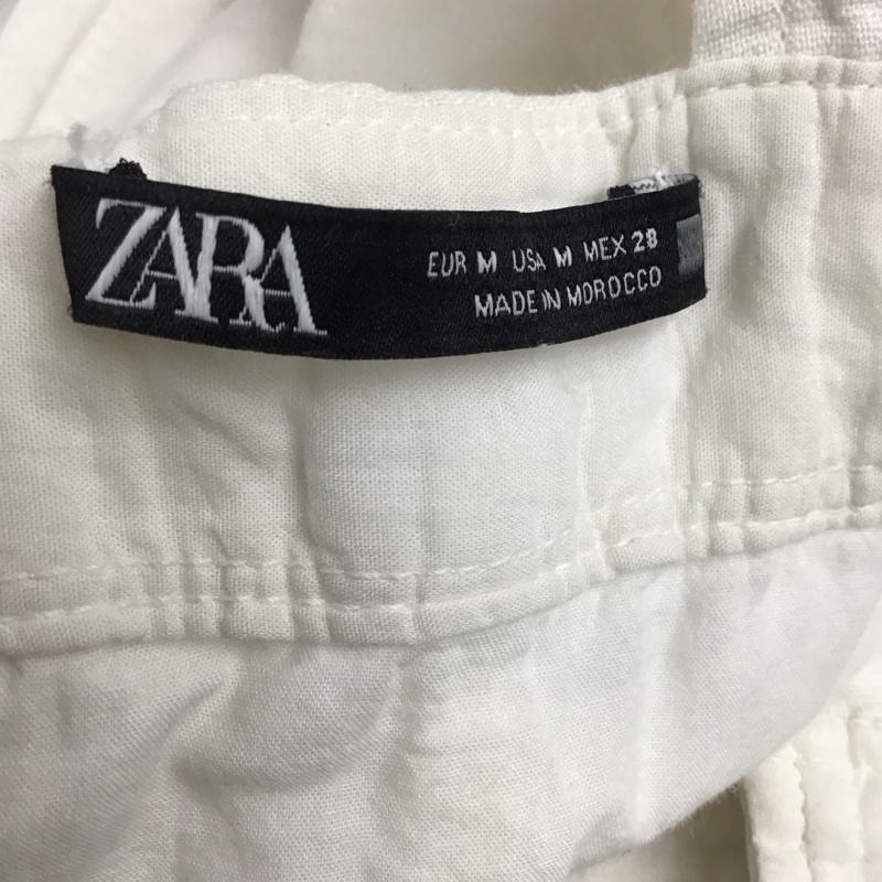ザラ ZARA ワンピース ロングスカート M 無地 白 / ホワイト /  レディース USED 古着 中古 10128926