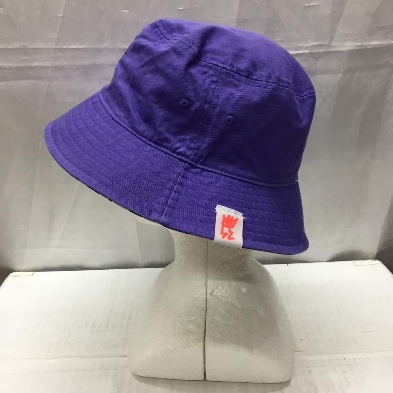 アディダス adidas 帽子 ハット バケットハット リバーシブル ロゴ、文字 マルチカラー / マルチカラー /  メンズ USED 古着 中古 10110174