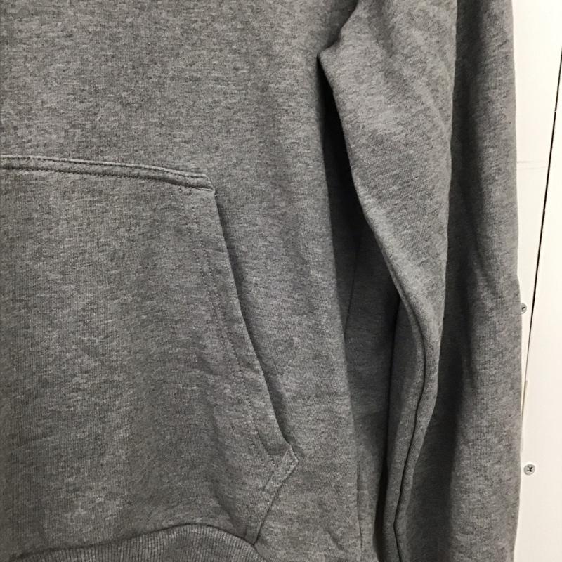 カルバン・クライン Calvin Klein パーカー 長袖 長袖パーカー プルオーバーパーカー スウェット M ロゴ、文字 灰 / グレー /  メンズ USED 古着 中古 10150913