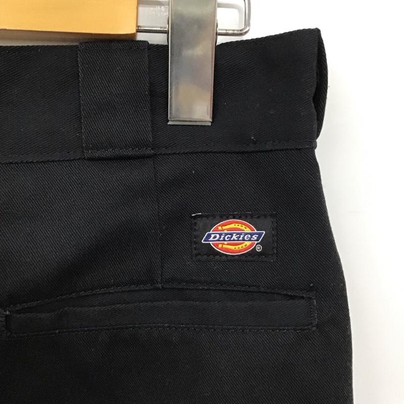 ディッキーズ Dickies パンツ チノパン 874BK ORIGINAL FIT 32×30 ワークパンツ 32インチ ロゴ、文字 黒 / ブラック /  メンズ USED 古着 中古 10112931
