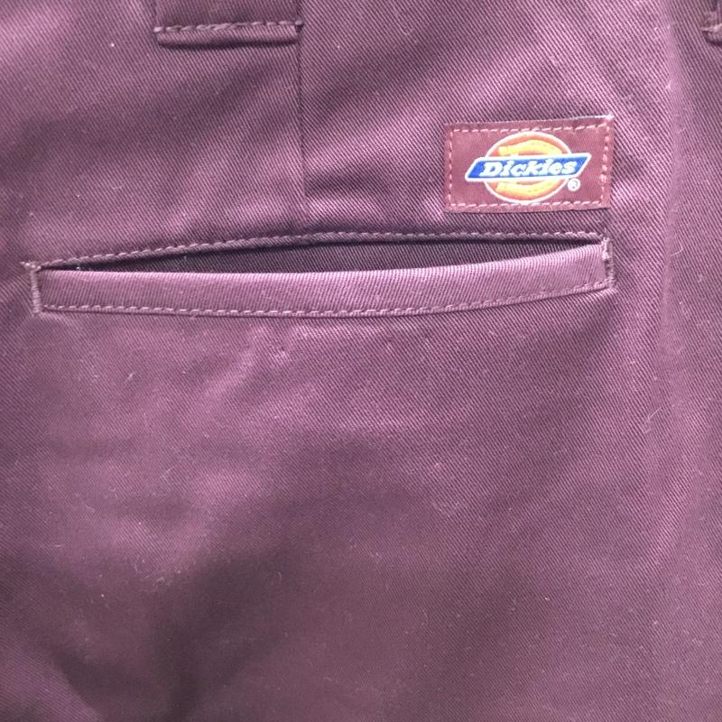 ディッキーズ Dickies パンツ ワークパンツ、ペインターパンツ 30インチ 無地 紫 / パープル /  メンズ USED 古着 中古 10111894