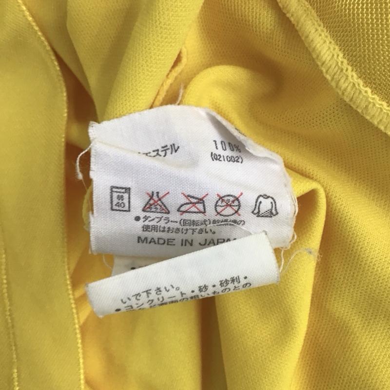 アディダス adidas Tシャツ 半袖 無地 X ロゴ、文字 黄 / イエロー /  メンズ USED 古着 中古 10128491