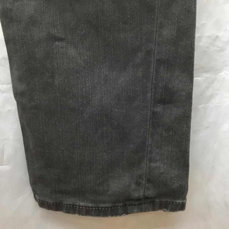 ディースクエアード2 DSQUARED2 パンツ デニム、ジーンズ デニムパンツ スリムパンツ ストレッチパンツ ジーンズ 46インチ 無地 黒 / ブラック /  メンズ USED 古着 中古 10120260