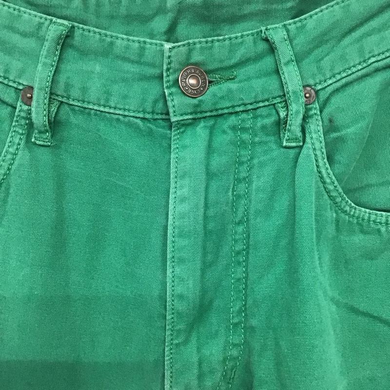 ポロラルフローレン POLO RALPH LAUREN パンツ デニム、ジーンズ デニムパンツ ワイドパンツ カジュアルパンツ 32インチ 無地 緑 / グリーン /  メンズ USED 古着 中古 10136634