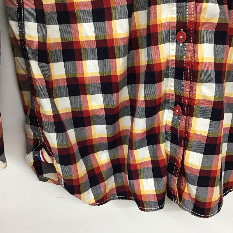 トミーヒルフィガー TOMMY HILFIGER シャツ、ブラウス 長袖 M チェック マルチカラー / マルチカラー /  レディース USED 古着 中古 10143992