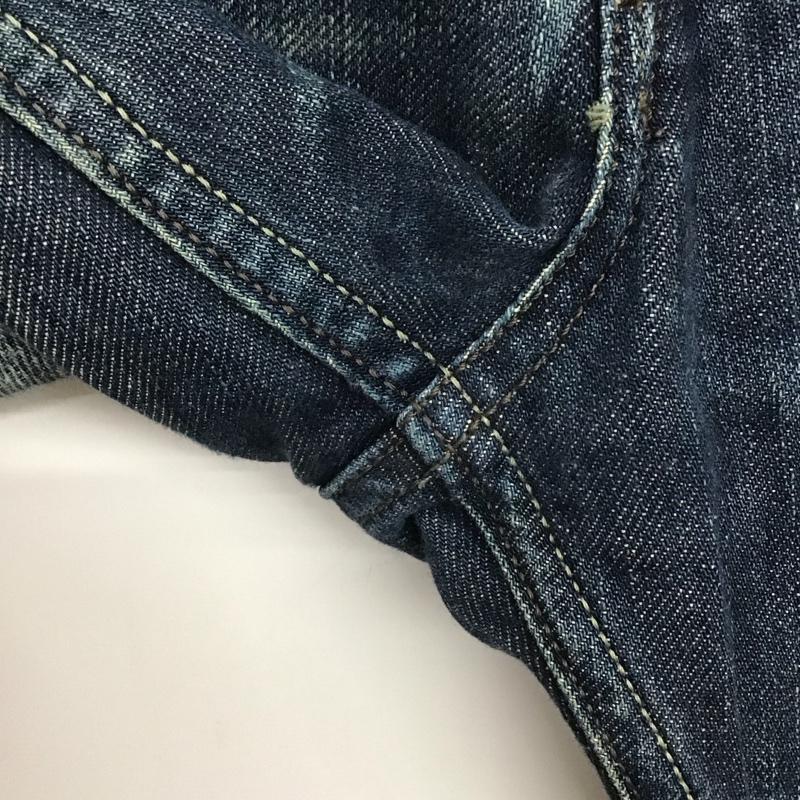 ディーゼル DIESEL パンツ デニム、ジーンズ デニムパンツ スリムパンツ カジュアルパンツ ストレッチパンツ 31インチ ダメージ加工 インディゴ / インディゴ /  メンズ USED 古着 中古 10150750