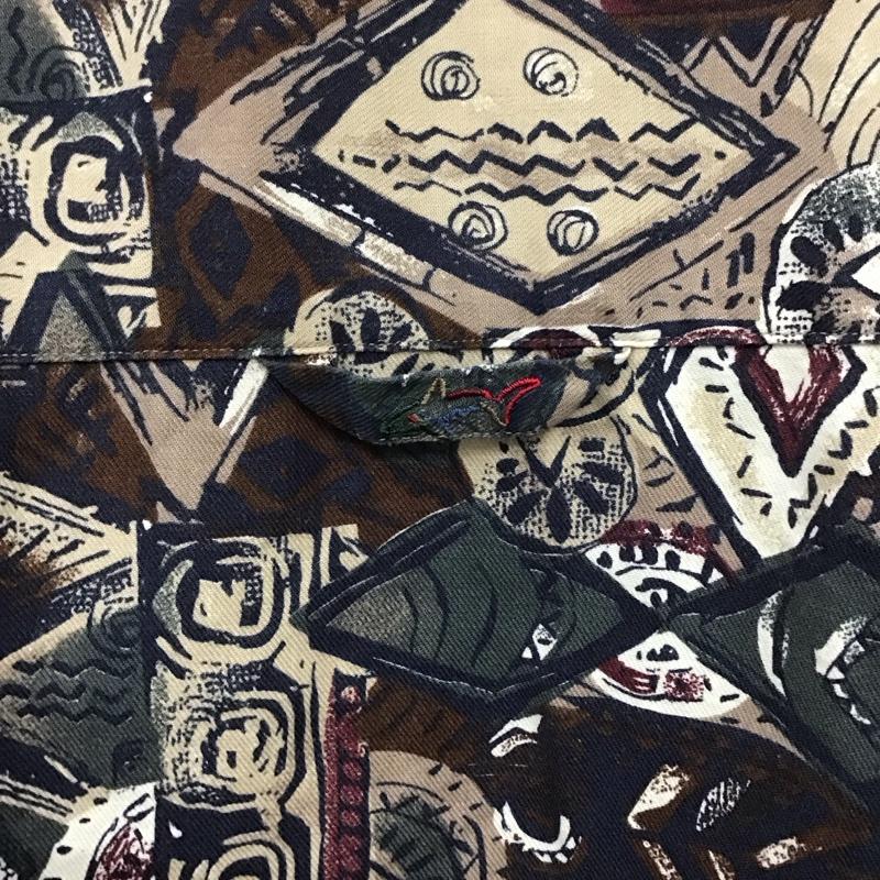 グレッグ・ノーマン Greg Norman シャツ、ブラウス 長袖 長袖シャツ 総柄シャツ カラーシャツ XXL プリント マルチカラー / マルチカラー /  メンズ USED 古着 中古 10128782