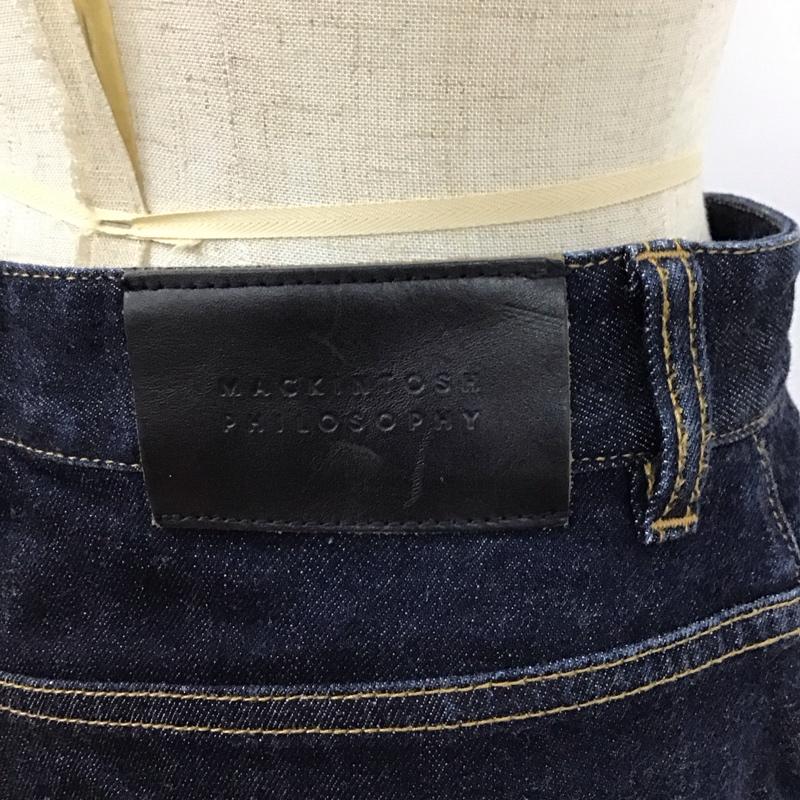 マッキントッシュフィロソフィー MACKINTOSH PHILOSOPH パンツ デニム、ジーンズ デニムパンツ スリムパンツ ストレッチパンツ ジーンズ 36 無地 インディゴ / インディゴ /  レディース USED 古着 中古 10122407