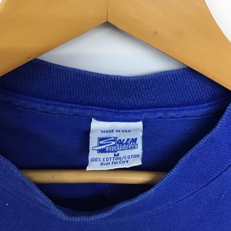 古着 USED Tシャツ 半袖 半袖カットソー プリントTシャツ クルーネックカットソー 野茂英雄 M プリント 青 / ブルー /  メンズ USED 古着 中古 10147384