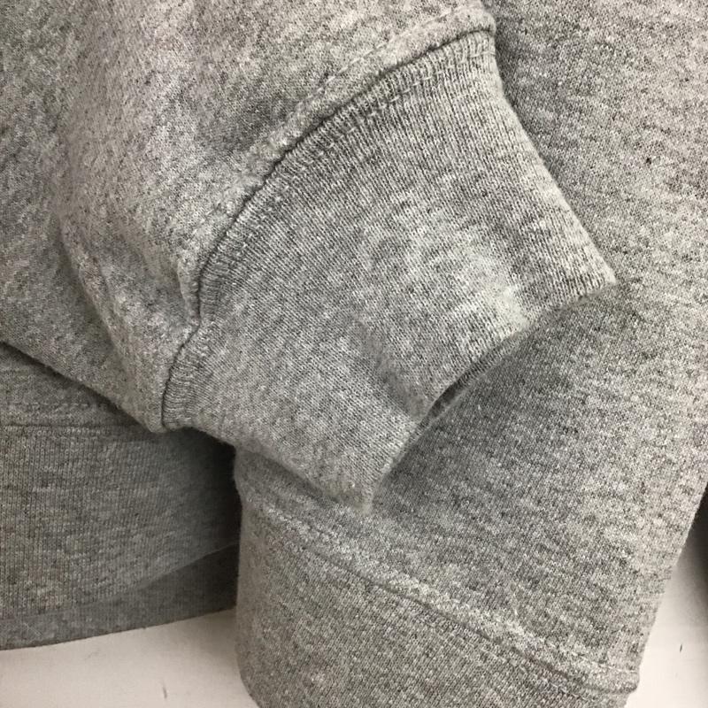 ギルダン GILDAN トレーナー 長袖 長袖トレーナー スウェット クルーネック プルオーバー S ロゴ、文字 灰 / グレー /  レディース USED 古着 中古 10142496