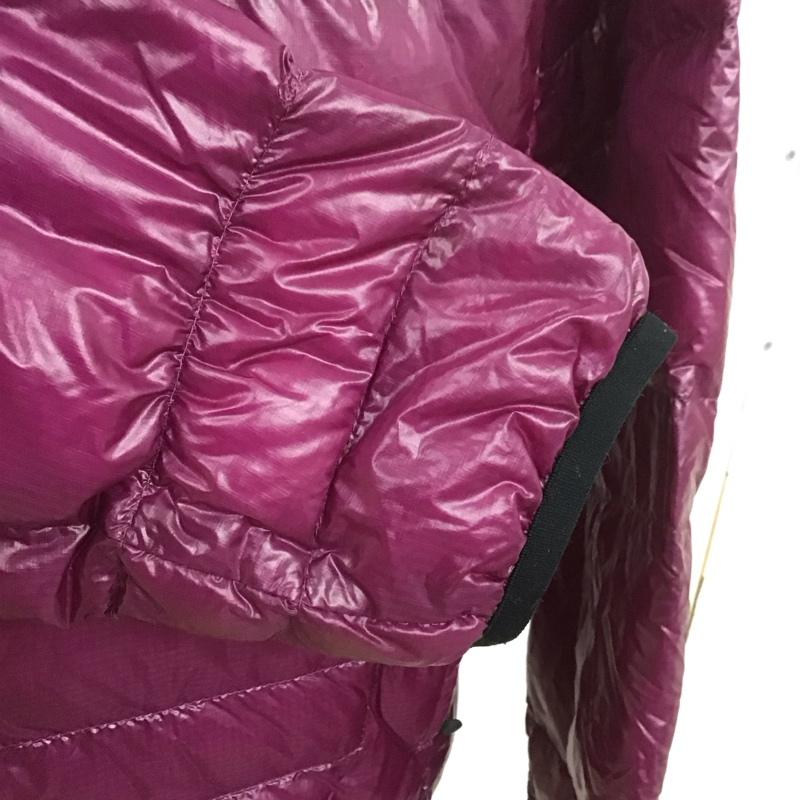 ザノースフェイス THE NORTH FACE ジャケット、上着 ジャンパー、ブルゾン nd18174 LightHeatJKT アウター ジップアップジャンパー ダウンジャケット M ロゴ、文字 紫 / パープル /  メンズ USED 古着 中古 10106726