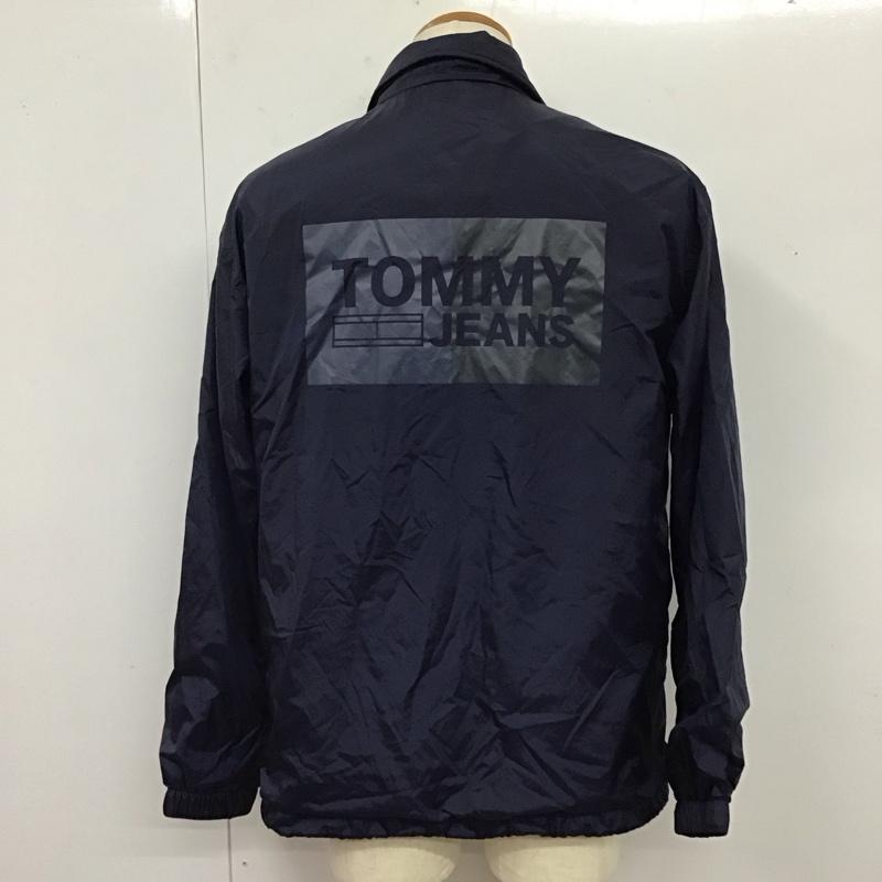 トミー ジーンズ TOMMY JEANS ジャケット、上着 ジャンパー、ブルゾン M 無地 紺 / ネイビー /  メンズ USED 古着 中古 10117184