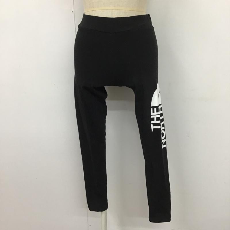 ザノースフェイス THE NORTH FACE パンツ ワークパンツ、ペインターパンツ NF0A3VEHKY41 ガールコットンブレンドレギンス アンダーウェア スパッツ M ロゴ、文字 黒 / ブラック /  ガールズ USED 古着 中古 10105911