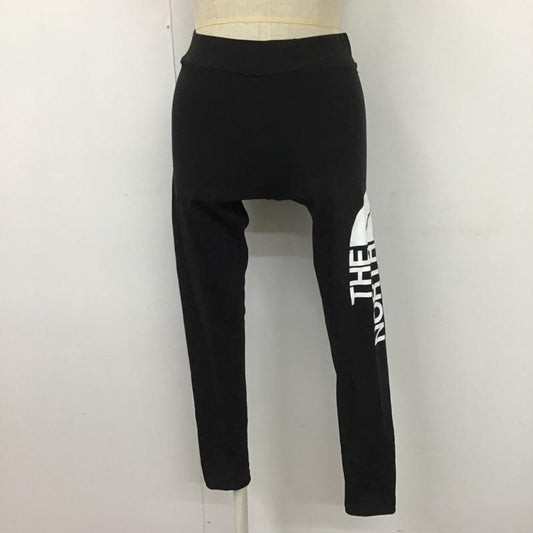 ザノースフェイス THE NORTH FACE パンツ ワークパンツ、ペインターパンツ NF0A3VEHKY41 ガールコットンブレンドレギンス アンダーウェア スパッツ M ロゴ、文字 黒 / ブラック /  ガールズ USED 古着 中古 10105911