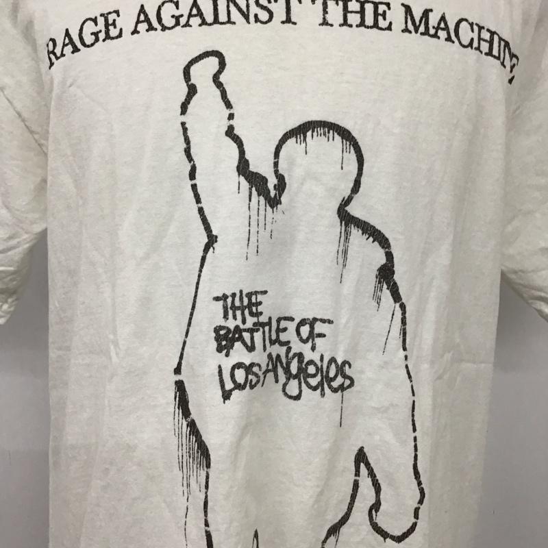 インソニア Insonnia Tシャツ 半袖 IP-RAGE-201 半袖カットソー プリントTシャツ 2 プリント 白 / ホワイト /  メンズ USED 古着 中古 10117469