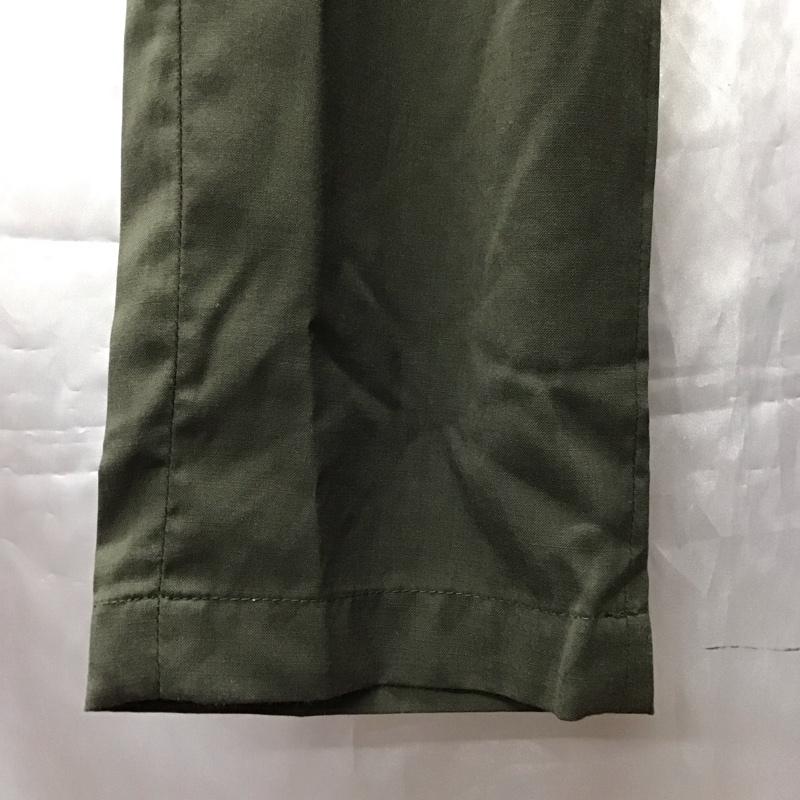 グリーンレーベルリラクシング green label relaxing パンツ スラックス 3214-186-2487 SOLOTEX テーパードパンツ カジュアルパンツ XS 無地 カーキ / カーキ /  メンズ USED 古着 中古 10115465