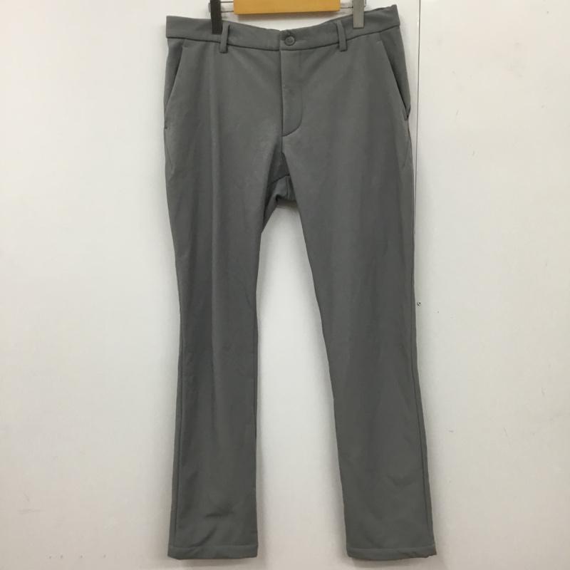 アディダス adidas パンツ ワークパンツ、ペインターパンツ カジュアルパンツ ワークパンツ ワイドパンツ スポーツウェア ロゴ、文字 灰 / グレー /  メンズ USED 古着 中古 10114812