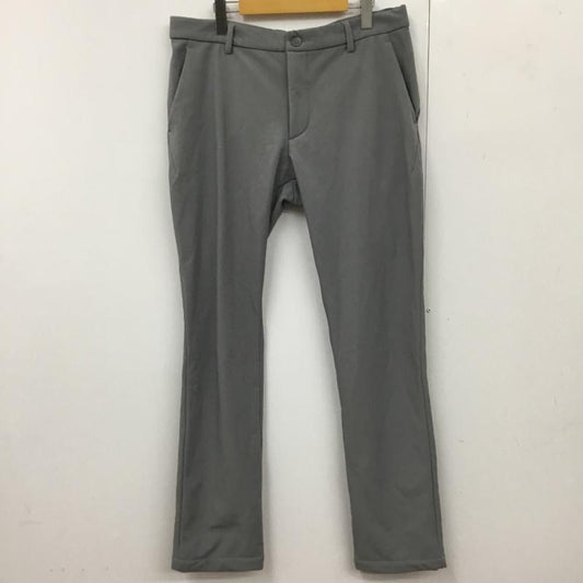 アディダス adidas パンツ ワークパンツ、ペインターパンツ カジュアルパンツ ワークパンツ ワイドパンツ スポーツウェア ロゴ、文字 灰 / グレー /  メンズ USED 古着 中古 10114812