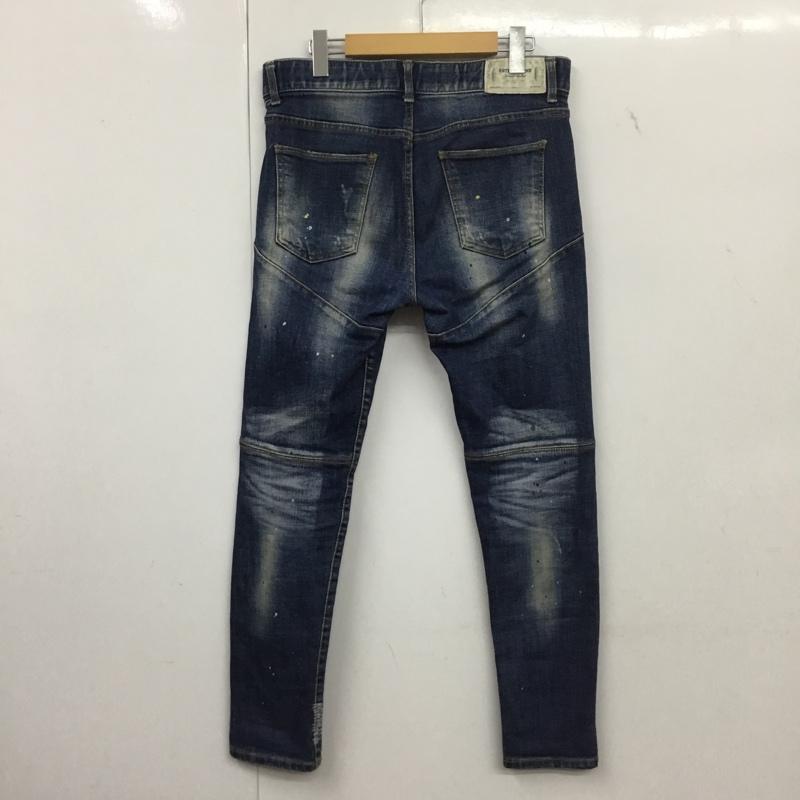 古着 USED パンツ デニム、ジーンズ Retro Engine L 無地 インディゴ / インディゴ /  メンズ USED 古着 中古 10150664