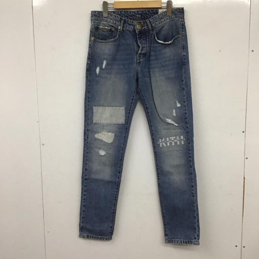 キス KITH パンツ デニム、ジーンズ デニムパンツ スリムパンツ カジュアルパンツ 30インチ 無地 インディゴ / インディゴ /  メンズ USED 古着 中古 10135836