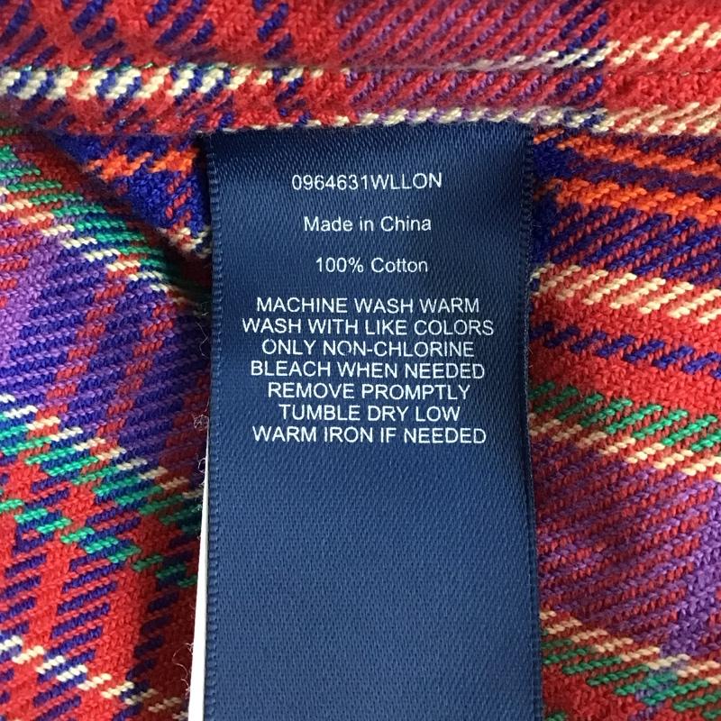 ラルフローレン RALPHLAUREN シャツ、ブラウス 長袖 長袖シャツ カラーシャツ ポケットシャツ 長袖カットソー チェックシャツ チェック マルチカラー / マルチカラー /  メンズ USED 古着 中古 10124838