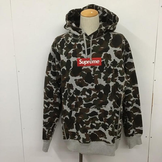 シュプリーム Supreme パーカー 長袖 12AW BoxLogoPulloverHoodie 長袖パーカー スウェットパーカー プルオーバー XL カモフラージュ柄・迷彩 マルチカラー / マルチカラー /  メンズ USED 古着 中古 10107388