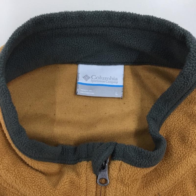 コロンビア Columbia カットソー 長袖 006564-e9y-2022 パインリッジ ハーフジップ プルオーバーフリース L ロゴ、文字 マルチカラー / マルチカラー /  メンズ USED 古着 中古 10112311