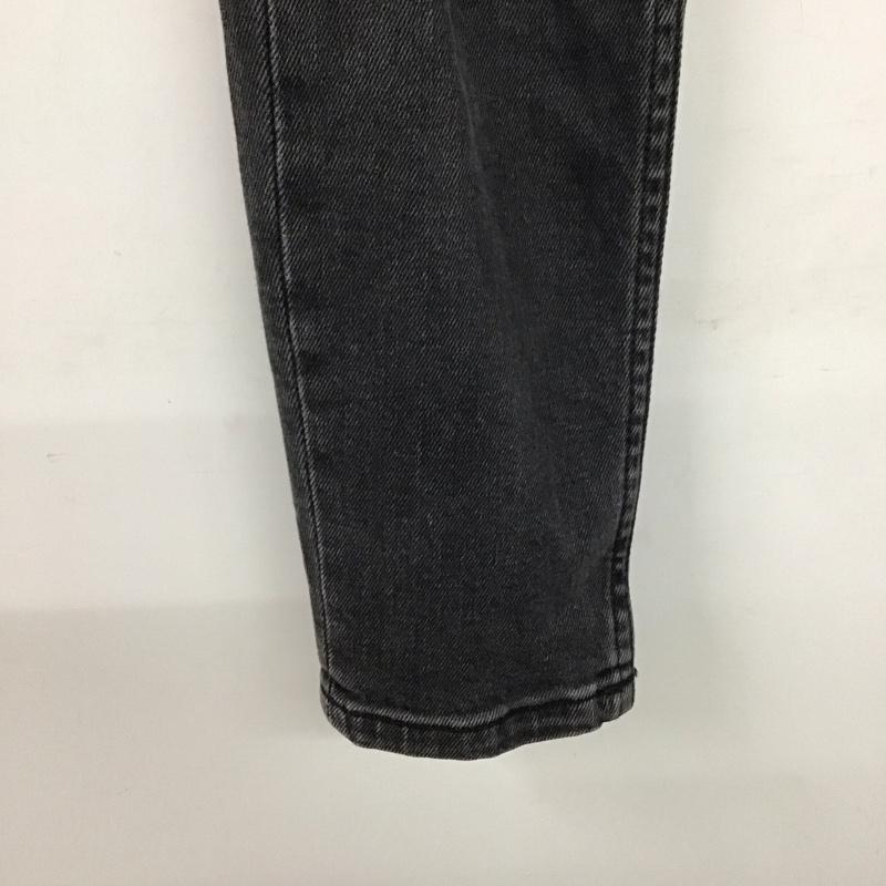 ザラ ZARA パンツ デニム、ジーンズ スキニー タイトデニム ストレッチ 無地 黒 / ブラック /  レディース USED 古着 中古 10138881