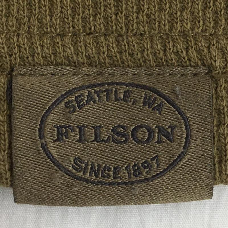フィルソン FILSON GARMENT カットソー 長袖 M 無地 カーキ / カーキ /  メンズ USED 古着 中古 10134794