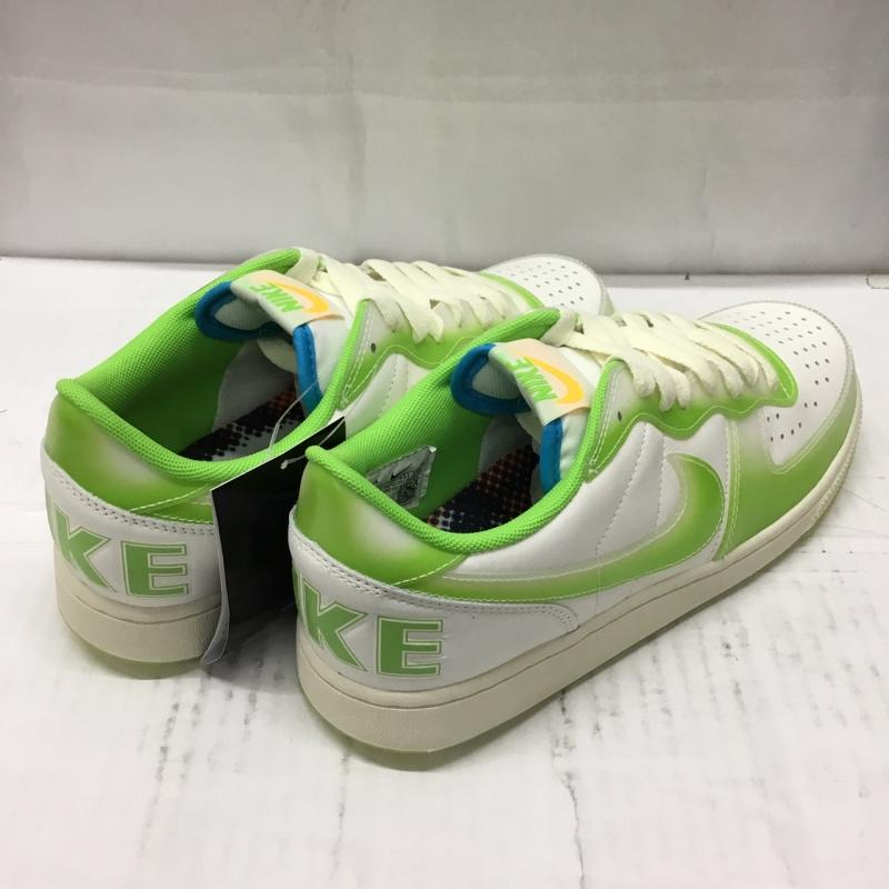 ナイキ NIKE スニーカー スニーカー FN7651-133 TERMINATOR LOW PRM 27cm 箱有 27.0cm ロゴ、文字 白 / ホワイト / X 薄緑 / ライトグリーン /  メンズ USED 古着 中古 10106357