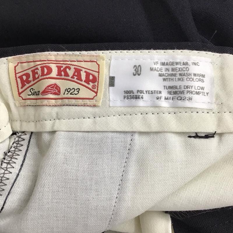 レッドキャップ RED KAP パンツ スラックス スラックスパンツ ワイドパンツ カジュアルパンツ センタータックパンツ 30インチ 総柄 マルチカラー / マルチカラー /  メンズ USED 古着 中古 10117663