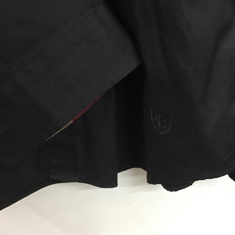 ブラックレーベルクレストブリッジ BLACK LABEL CRESTBRIDGE シャツ、ブラウス 長袖 長袖シャツ 無地シャツ カラーシャツ 4 無地 X チェック 黒 / ブラック /  メンズ USED 古着 中古 10144610
