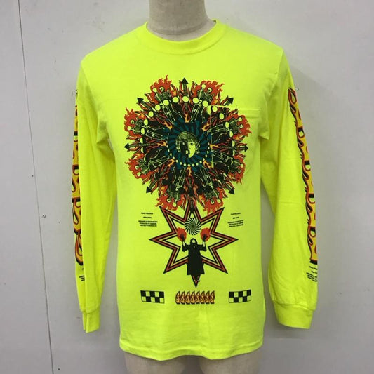 ネペンテス NEPENTHES カットソー 長袖 長袖カットソー クルーネックカットソー ロングスリーブカットソー プリントTシャツ S プリント マルチカラー / マルチカラー /  メンズ USED 古着 中古 10114712