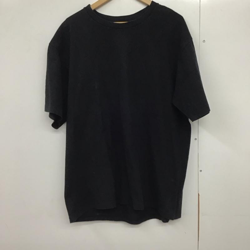 アベイシングエイプ A BATHING APE Tシャツ 半袖 半袖カットソー 無地Tシャツ クルーネックカットソー XXL 無地 黒 / ブラック /  メンズ USED 古着 中古 10141408
