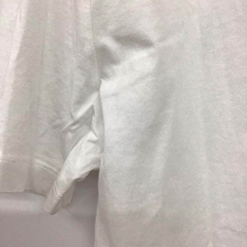 トミーヒルフィガー TOMMY HILFIGER Tシャツ 半袖 半袖カットソー プリントTシャツ クルーネックカットソー XL ロゴ、文字 白 / ホワイト /  メンズ USED 古着 中古 10134928