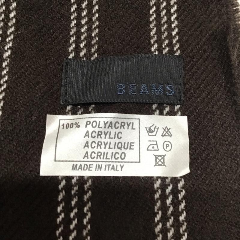 ビームス BEAMS マフラー マフラー  茶 / ブラウン /  メンズ USED 古着 中古 10108646