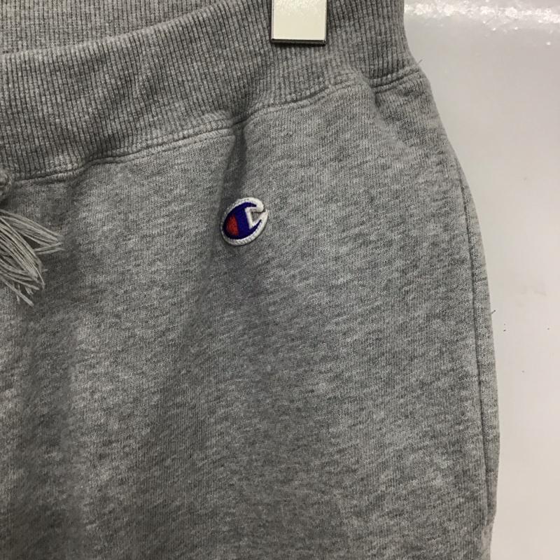 チャンピオン Champion パンツ ワークパンツ、ペインターパンツ ワークパンツ ワイドパンツ カジュアルパンツ スウェットパンツ M ロゴ、文字 灰 / グレー /  メンズ USED 古着 中古 10147078