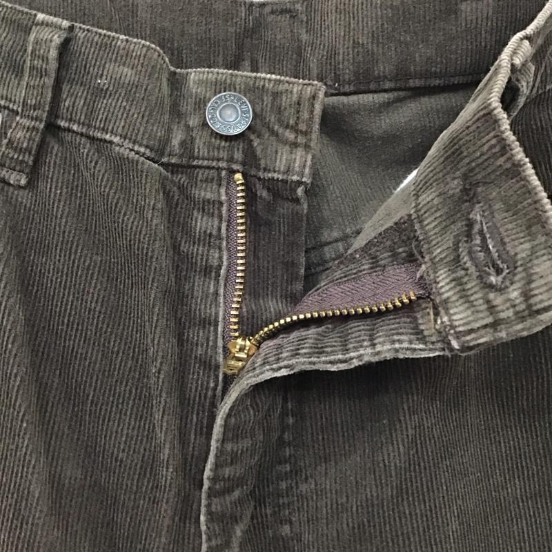 リーバイストラウスアンドコー Levi Strauss & co. パンツ デニム、ジーンズ コーデュロイパンツ ワイドパンツ ストレートパンツ カジュアルパンツ 36インチ 無地 茶 / ブラウン /  メンズ USED 古着 中古 10118293