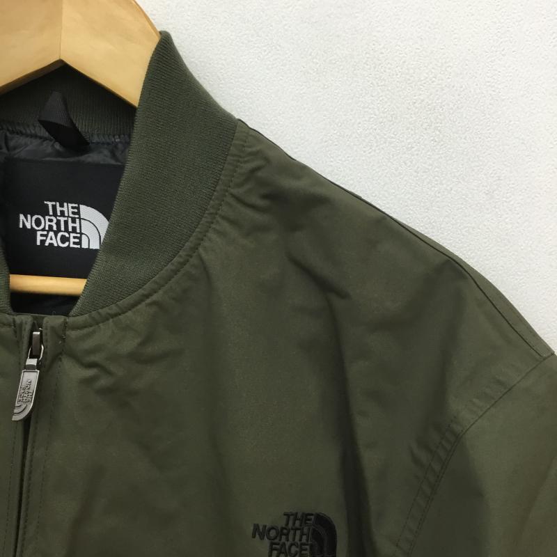 ザノースフェイス THE NORTH FACE ジャケット、上着 ジャンパー、ブルゾン WP BOMBER JACEKT ウォータープルーフ ボンバー ジャケット NP12437 タグ付 S ロゴ、文字 カーキ / カーキ /  メンズ USED 古着 中古 10108124
