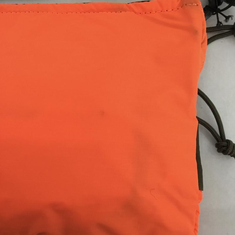 ブリーフィング BRIEFING ショルダーバッグ ショルダーバッグ BRM182201-040-001 SACOCHE S SL PACKABLE タグ有 ロゴ、文字 橙 / オレンジ /  メンズ USED 古着 中古 10145170