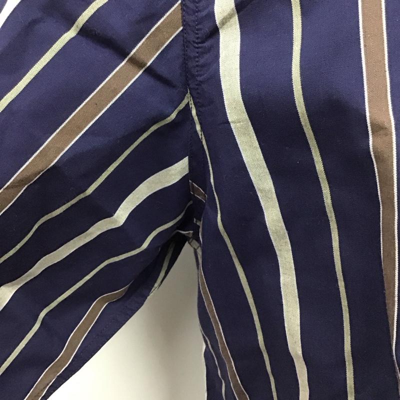 アルマーニジーンズ ARMANI JEANS シャツ、ブラウス 長袖 長袖シャツ カラーシャツ 長袖カットソー ストライプシャツ L ストライプ マルチカラー / マルチカラー /  メンズ USED 古着 中古 10123777