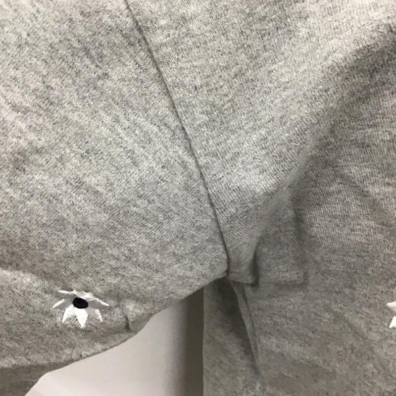 古着 USED Tシャツ 半袖 半袖カットソー プリントTシャツ クルーネックカットソー NICKGEAR L ロゴ、文字 灰 / グレー /  メンズ USED 古着 中古 10124697