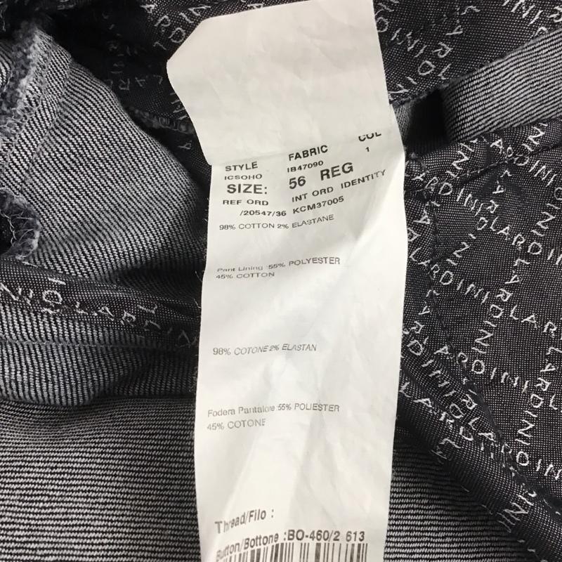ラルディーニ LARDINI パンツ デニム、ジーンズ デニムパンツ ワイドパンツ カジュアルパンツ ストレッチパンツ 無地 インディゴ / インディゴ /  メンズ USED 古着 中古 10148196