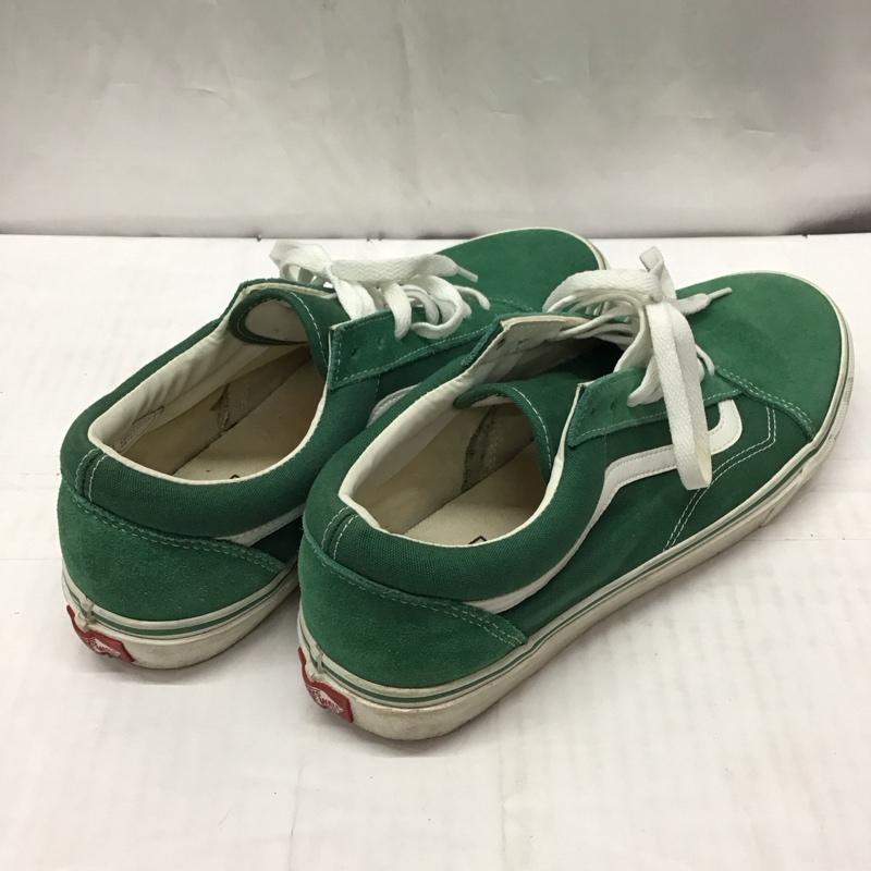 バンズ VANS スニーカー スニーカー V36CF COLORS OLD SKOOL 28.5cm 28.5cm ロゴ、文字 緑 / グリーン / X 白 / ホワイト /  メンズ USED 古着 中古 10114530