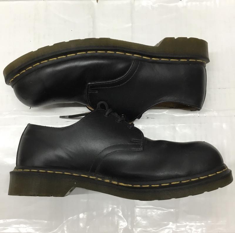 ドクターマーチン Dr.Martens 革靴 革靴 1925 5400 3ホール UK9 US：10 無地 黒 / ブラック /  メンズ USED 古着 中古 10108844