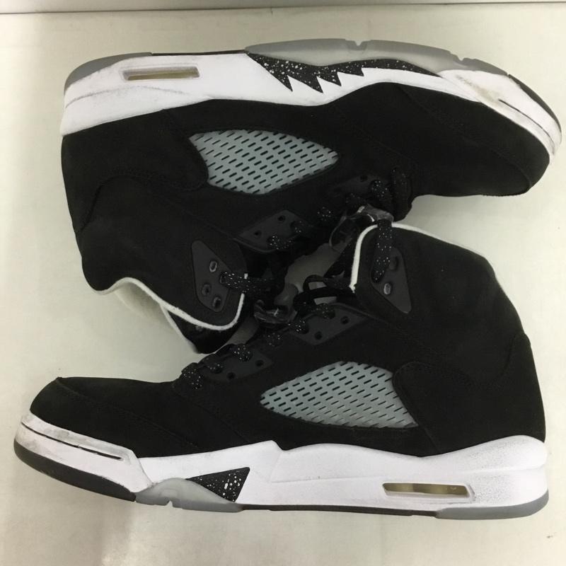 ナイキ NIKE スニーカー スニーカー CT4838-011 AIR JORDAN 5 RETRO 29cm 箱有 29.0cm ワンポイント 黒 / ブラック / X 白 / ホワイト /  メンズ USED 古着 中古 10143963